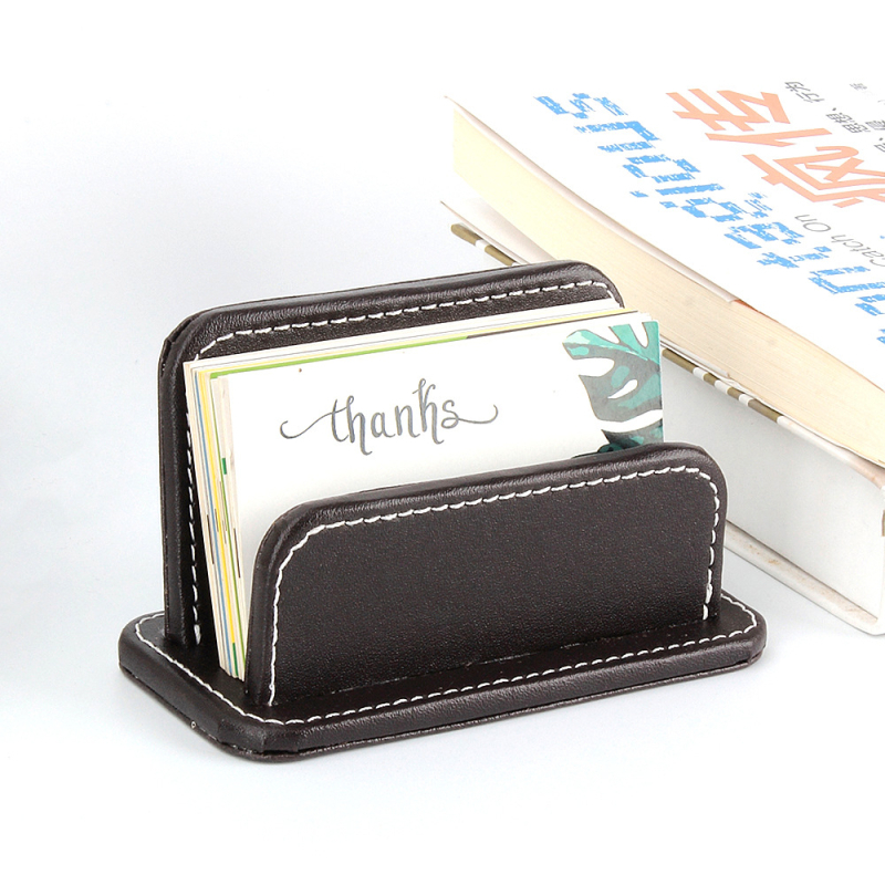 Suport pentru carduri din PVC, design geometric, logo imprimat, posibilitate de personalizare