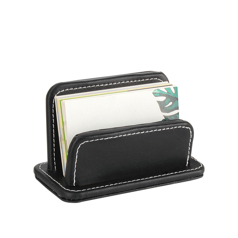 Suport pentru carduri din PVC, design geometric, logo imprimat, posibilitate de personalizare