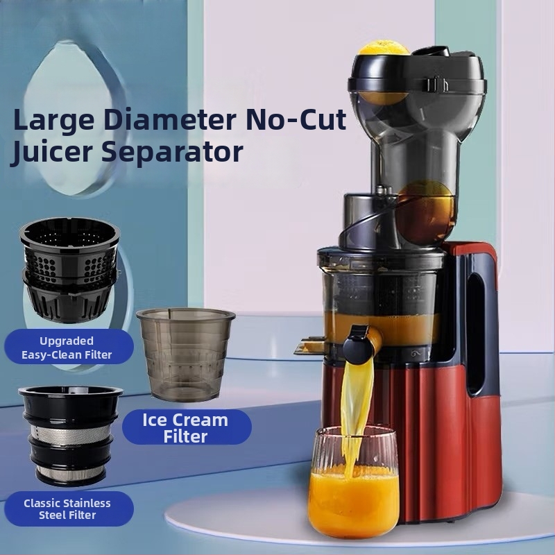 Odšťavovač s oddelením dužiny, 1 L kapacita, 201-500 W, 12001-15000 rpm, telo z potravinárskeho PP