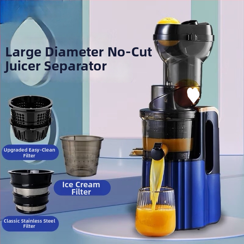 Odšťavovač s oddelením dužiny, 1 L kapacita, 201-500 W, 12001-15000 rpm, telo z potravinárskeho PP