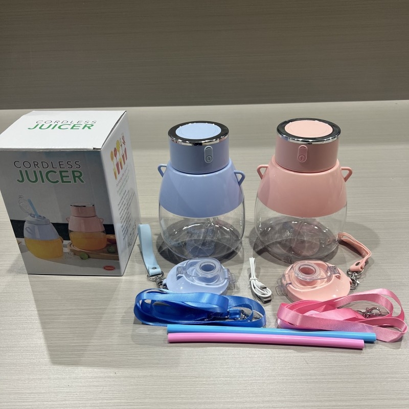 Prijenosna čaša za sok s ugrađenom baterijom (601–800 ml; Snaga ≤200 W; Brzina 18001–20000 rpm; 5 ili više oštrica)