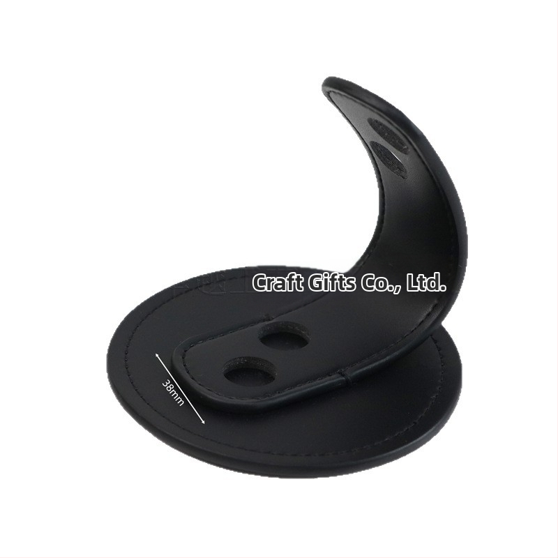 PU kožený stolný držiak na pero, kreatívny kancelársky organizér, tlač loga k dispozícii, prispôsobiteľný obchodný dar