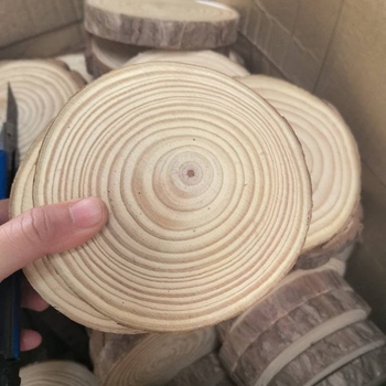 Borova drvena osnova za ukrase božićnog drveta, DIY osnova za ukrase