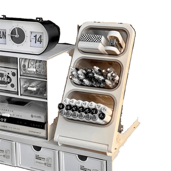 Πλαστικός δίσκος-κρατήρας στυλό με γωνιακό σχεδιασμό, τριγωνικό σχήμα, μεγάλη χωρητικότητα