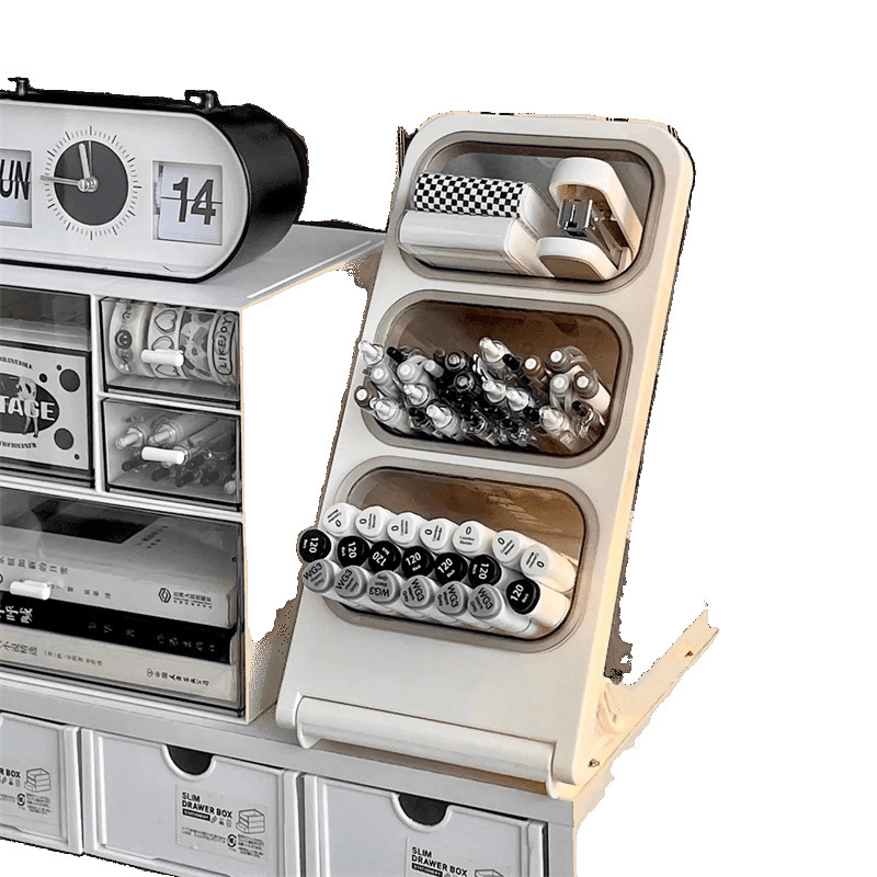 Πλαστικός δίσκος-κρατήρας στυλό με γωνιακό σχεδιασμό, τριγωνικό σχήμα, μεγάλη χωρητικότητα