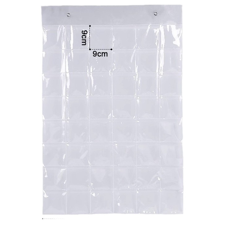 Višenamjenski izložbeni stalak - proziran, zidno postavljen, kartični album s višestrukim pretincima