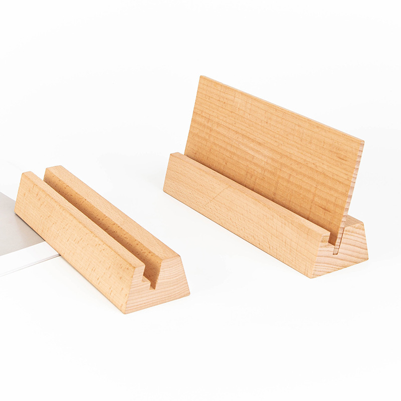 Drvena baza kalendara — buk i orah, moderni minimalistički stil, polu-mehanički i polu-ručni proizvodni proces, Marka: Jinan Bamboo
