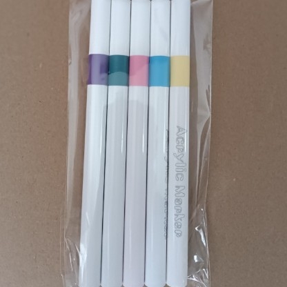 Guoya akril marker – 1 kom, 12 punjenja, osnovna ambalaža