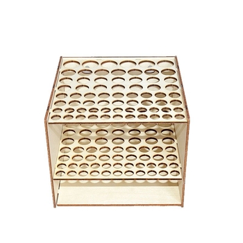 Ξύλινο δοχείο στυλό γραφείου με πολλαπλές θήκες, τετράγωνο σχήμα, μοντέλο Fxbj, δυνατότητα εκτύπωσης λογότυπου και προσαρμογή