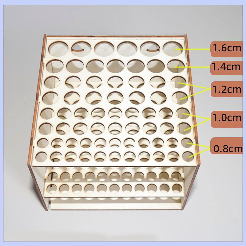 Ξύλινο δοχείο στυλό γραφείου με πολλαπλές θήκες, τετράγωνο σχήμα, μοντέλο Fxbj, δυνατότητα εκτύπωσης λογότυπου και προσαρμογή
