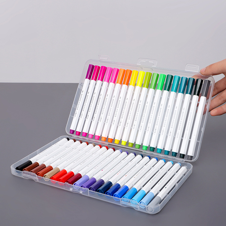 Set vodnih marker boja za učenike osnovne škole, lako držanje, perive, model DK1227, PP kućište, mogućnost prilagodbe