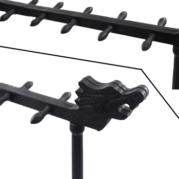 Θήκη για στυλό και πινέλα, πλαστική με εμφάνιση ξύλου, αποσπώμενο σύστημα 12 υποδοχών