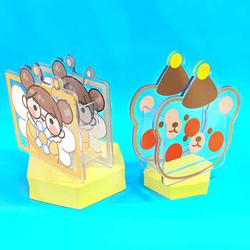 Ακρυλικός δοχέας στυλό 830, προσαρμοσμένος σχηματισμός, μοτίβο καρτούν, δυνατότητα εκτύπωσης λογότυπου