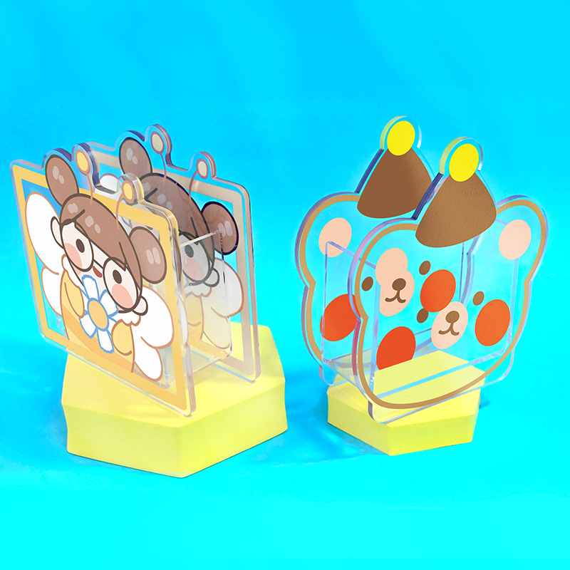 Ακρυλικός δοχέας στυλό 830, προσαρμοσμένος σχηματισμός, μοτίβο καρτούν, δυνατότητα εκτύπωσης λογότυπου