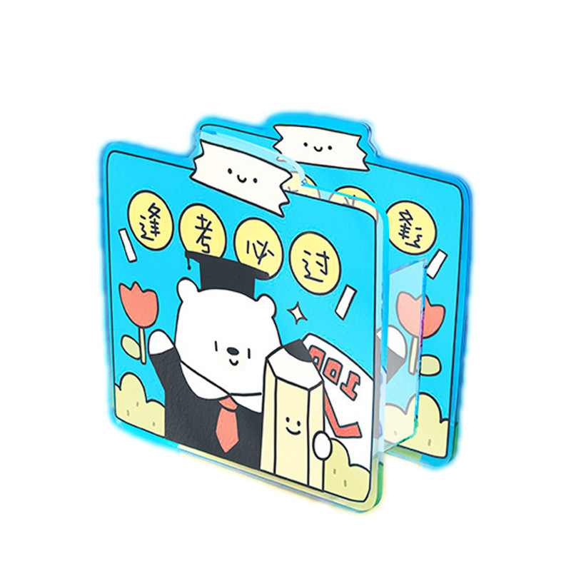 Ακρυλικός δοχέας στυλό 830, προσαρμοσμένος σχηματισμός, μοτίβο καρτούν, δυνατότητα εκτύπωσης λογότυπου