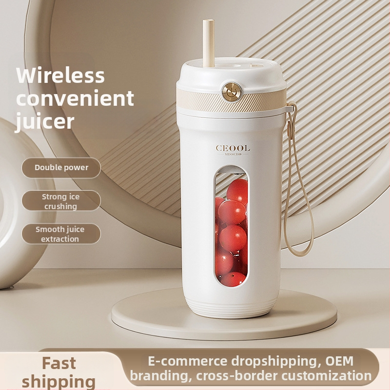 Prenosný džúsový pohár – 18000 rpm, 150W, 5+ čepele, vstavaná batéria, objem 400 ml