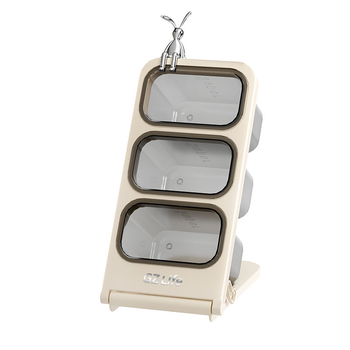 Nagnuti držač za olovke i uredske potrepštine, japanskog stila (PP materijal; kapacitet 22 L; bez montaže; mogućnost ispisa vlastitog logotipa)