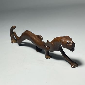 Μεταλλική βάση για καλλιγραφικά πινέλα και στυλό, μοτίβο Φύλακας Λευκός Τίγρης, μοντέλο More Powerful, Xizang Music