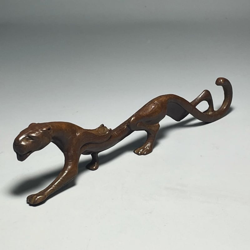 Μεταλλική βάση για καλλιγραφικά πινέλα και στυλό, μοτίβο Φύλακας Λευκός Τίγρης, μοντέλο More Powerful, Xizang Music