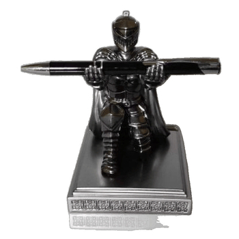 Držač za olovku - Knez Izvršni, ženska verzija, dekorativni predmet za stol od smole, Model 1, poklon za rođendan