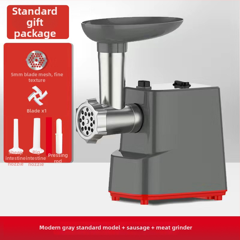 Kućna električna mesomlaznica od nehrđajućeg čelika, višenamjenska, 1 oštrica, kapacitet <1 l, 111–240 V, <10 000 rpm