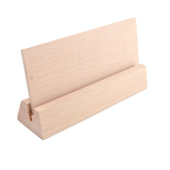 Drvena podloga za kalendar, kartice i jelovnik • bukovo drvo • moderni minimalistički stil • prilagođena reklamna podloga • prilagođena baza kalendara • prilagođena baza jelovnika