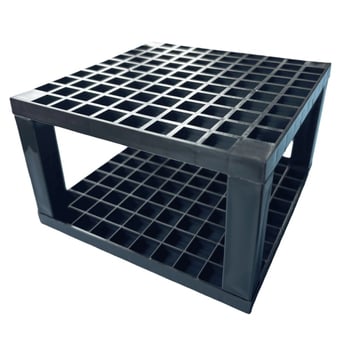 96 θήκες στυλό: διαχωριζόμενος τετράγωνος πλαστικός οργανωτής γραφείου Frost Mist 96BT