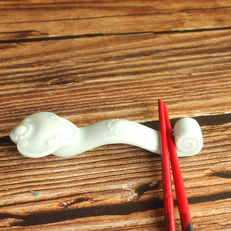 Κεραμική θήκη για πινέλα και ξυλάκια φαγητού, ρετρό σχέδιο Celadon, μάρκα Sea of Clouds, διαθέσιμη παραμετροποίηση