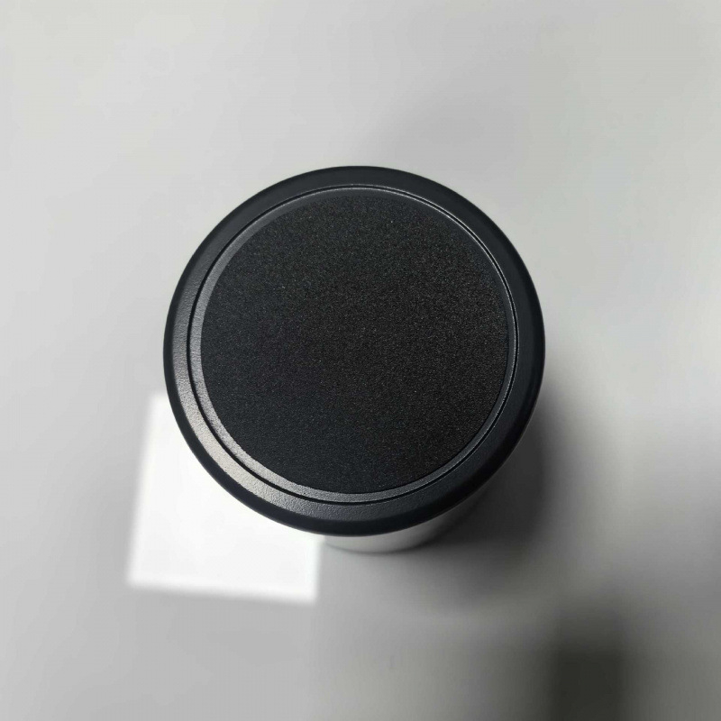 Kerek műanyag tolltartó és kozmetikai tároló, modell 80-100, testreszabható