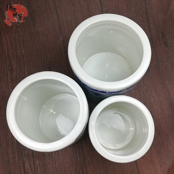 Okružni porculanski držač za četkice i olovke, keramički materijal, marka Yang Youming Pen Zhuang, model porcelan, otisnuti logo OK