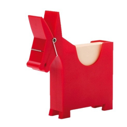 Clip pentru notițe de birou, suport pentru pix și cutie pentru carduri — plastic, turnare prin injecție, temă animală