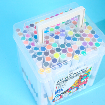 Qixin Ακρυλικός Μαρκαδόρος για Μαθητές Δημοτικού, Πλενόμενος, Αδιαφανής, Αδιάβροχος, Γρήγορο Στέγνωμα – Ακουαρέλα Στυλό