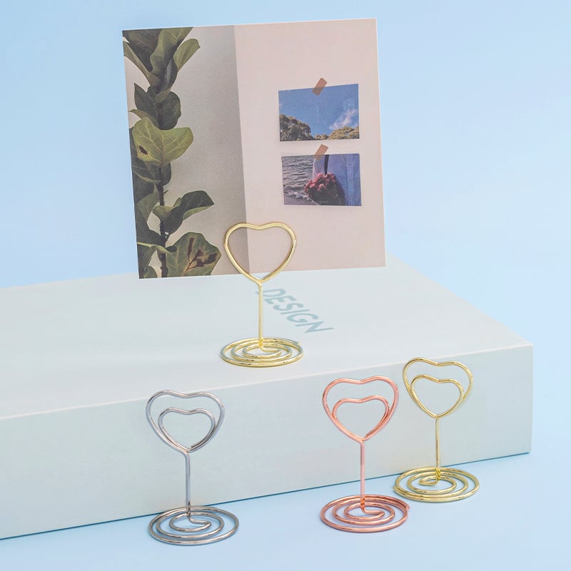 Μεταλλικός θήκη για επαγγελματικές κάρτες σε σχήμα καρδιάς, κάθετος θήκη μηνυμάτων, Xingronglian, μοντέλο Love business card holder, συσκευασία σε σακουλάκι