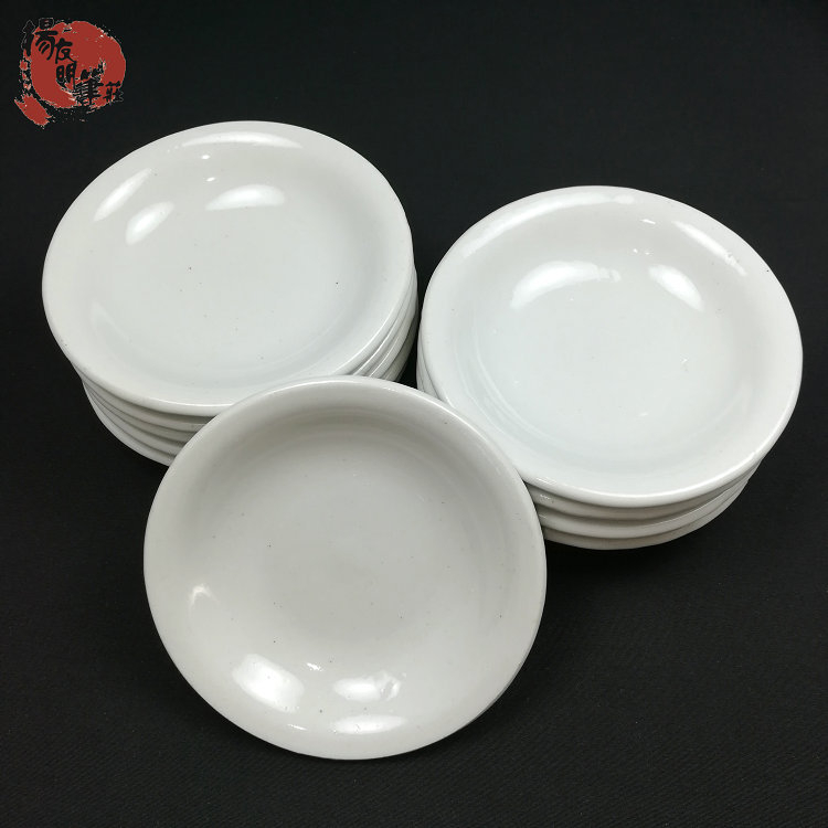 Kerámiás pigment- és tinta tál, modell Ink disc, Yang youming pen shop, anyag kerámia, specifikáció 10