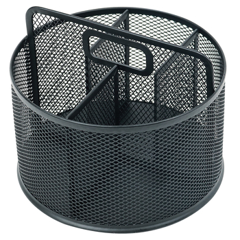 Fém forgó tolltartó íróasztalhoz, kör alakú forma, modell 2016, termékszám 2016, egyedi feldolgozás: Igen