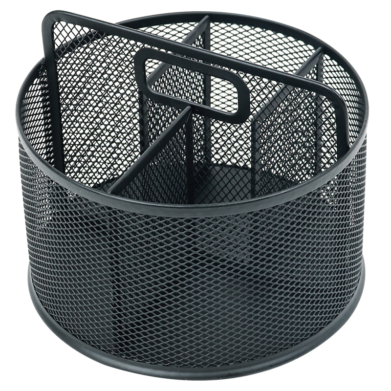 Fém forgó tolltartó íróasztalhoz, kör alakú forma, modell 2016, termékszám 2016, egyedi feldolgozás: Igen