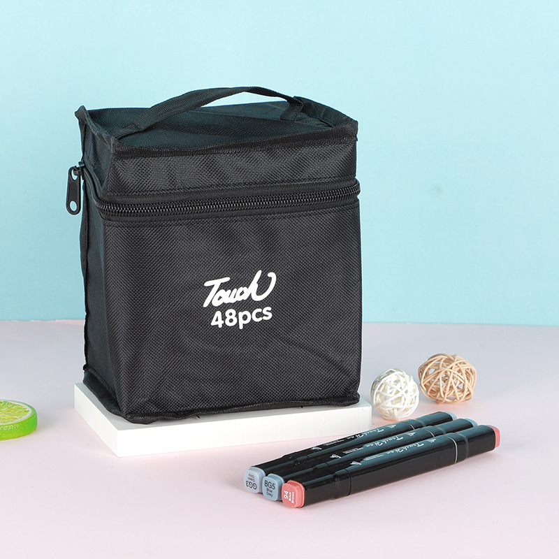 Μαρκαδόροι με βάση το λάδι, διπλής κεφαλής, με δυνατότητα ακουαρέλας (σετ 48 τεμαχίων)