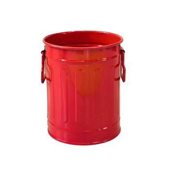 Fém asztali tolltartó és pozsgás növényekhez való edény, kör alakú többfunkciós vas vödör, dekoratív dísz, logó nyomtatás elérhető