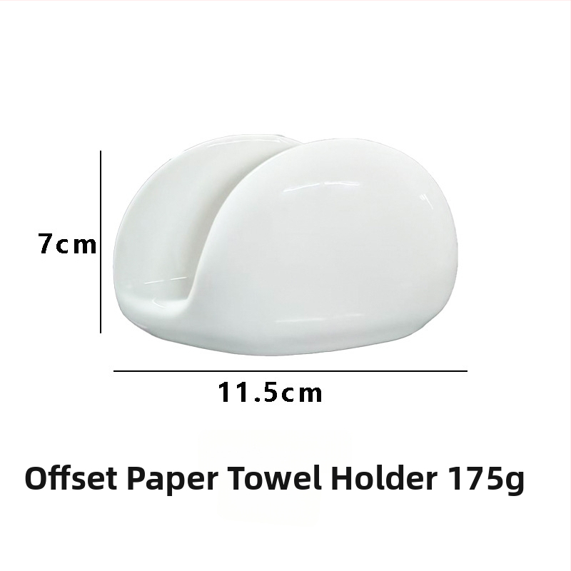 Keramický držiak servítok a krabička na vizitky pre reštaurácie - nordický štýl, ručne vyrobené, prispôsobiteľné