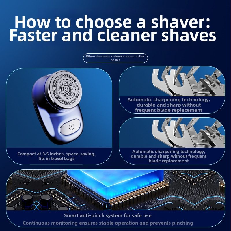 Elektrický holiaci strojček na telo s funkciou úplného umývania tela, plávajúca rotačná hlava (>4 čepele), 90 minút prevádzky, vstavaná batéria