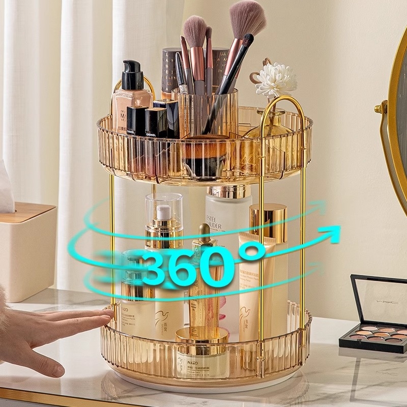 Kutija za pohranu kozmetike s pretincima, model XE, kapacitet 45 L, PET materijal