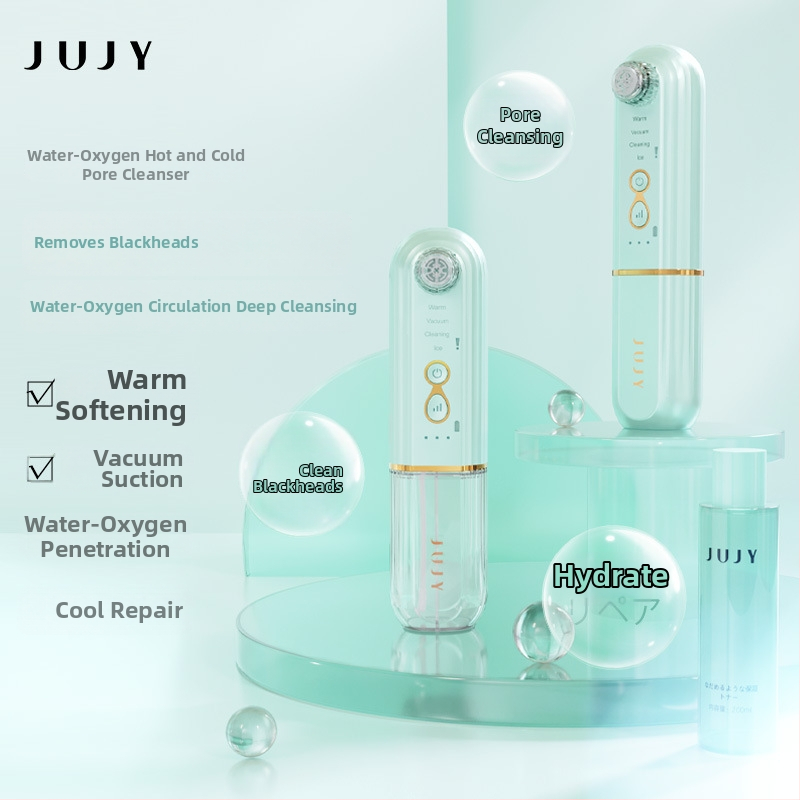 Електрическо устройство за почистване на порите с водна циркулация, малки балончета и горещо/студено компресиране, 4 скорости (водна циркулация; малки балончета; горещо/студено компресиране; 4 скорости)