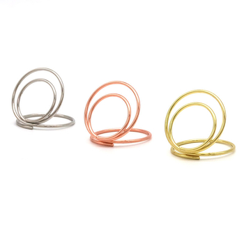 uisi suport circular din metal pentru carduri de vizită – ornament de birou rotund, design cu un singur strat, stil desen animat, capacitate 50