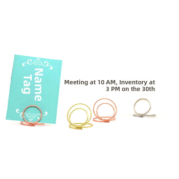 uisi suport circular din metal pentru carduri de vizită – ornament de birou rotund, design cu un singur strat, stil desen animat, capacitate 50