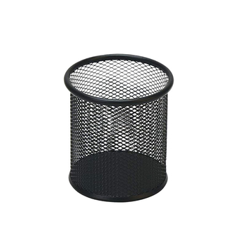 Metalni kvadratni držač olovke za stol, model Pen storage box