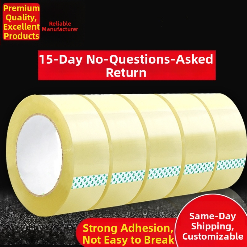 Páska na balenie 45 mm x 110–300 m, BOPP film, hrúbka membrány 55 μm, ekologické lepidlo