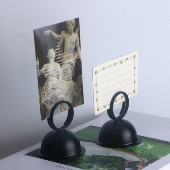 Метален държач за карти на бюрото, железен материал, китайски стил, стойка за карти за маса, модел: Друг