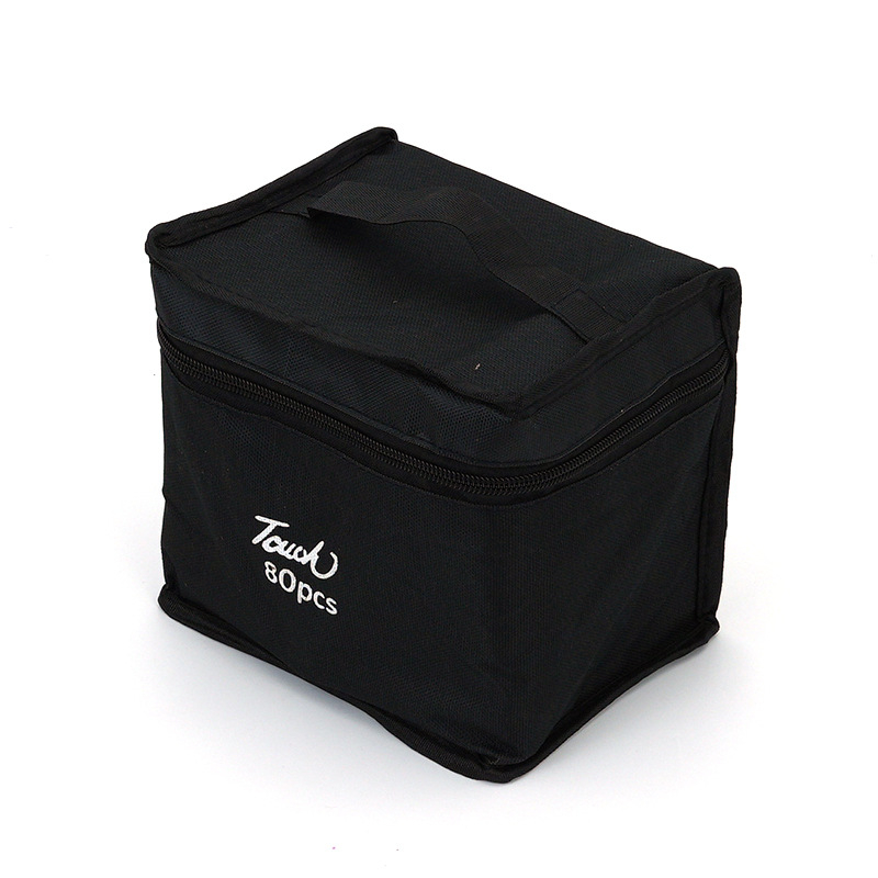 XIAIS Marker pe bază de ulei, set cu vârf fin 1 mm, vârf lat 6 mm și vârf lateral 2 mm; suportă etichetare cu logo personalizat; ambalaj de bază