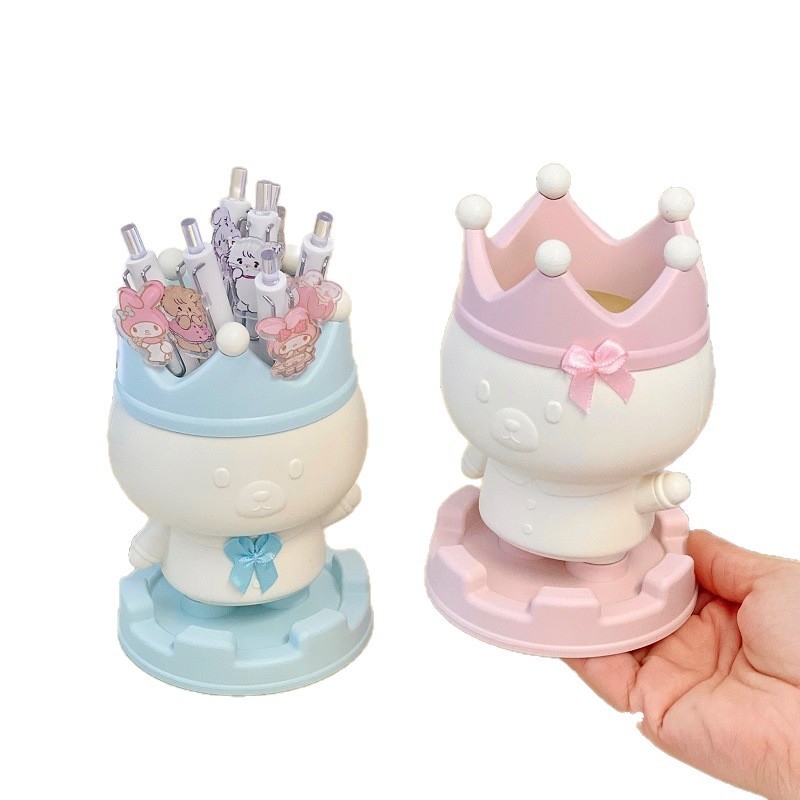 Suport pentru pixuri cu temă purcel pentru copii și elevi — depozitare pentru birou (Brand: Friendly; Model: Whhgbt; Material: Other; Formă: Other; Imprimare logo: Not possible)