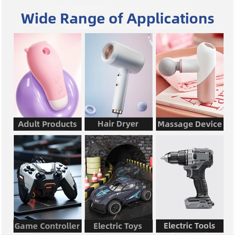 Motor DC cu perii, micro, pentru ventilator mic și aplicații de vibrație (6V sau mai puțin, ROHS, curent continuu, Zhiheng Weiye)